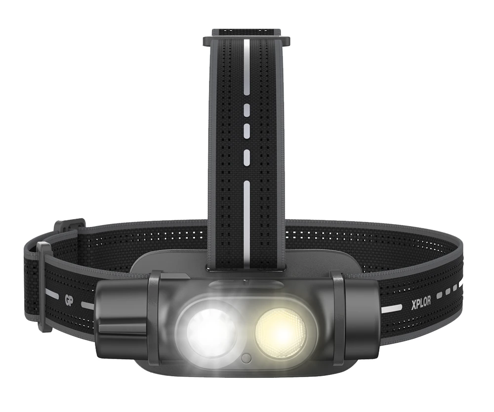 GP Xplor adventure headlamp PHR19 žibintas ant galvos