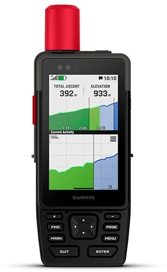 „Garmin GPSMAP H1i Plus“ – nešiojamas GPS įrenginys su „inReach Plus“ palydovine technologija.