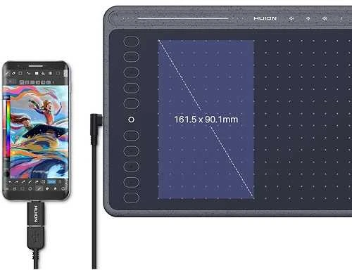 Grafinė planšetė HUION Inspiroy HS611