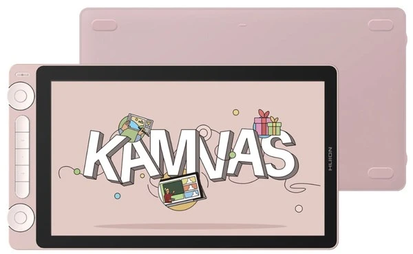HUION Kamvas 13 graphic tablet Rožinė 5080 lpi 293.76 x 165.24 mm USB