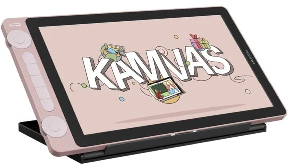 HUION Kamvas 13 graphic tablet Rožinė 5080 lpi 293.76 x 165.24 mm USB