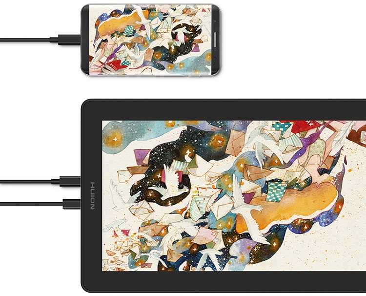 Grafinė planšetė HUION Kamvas 16 (2021)