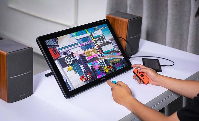 Grafikos Planšetė - Huion Kamvas 22 21.5" FHD 8192 Lygiai Piešimo Jautrumo
