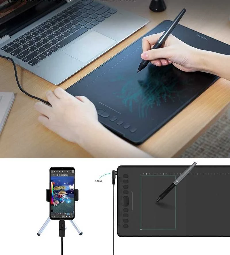 Grafinė planšetė HUION Inspiroy H1161