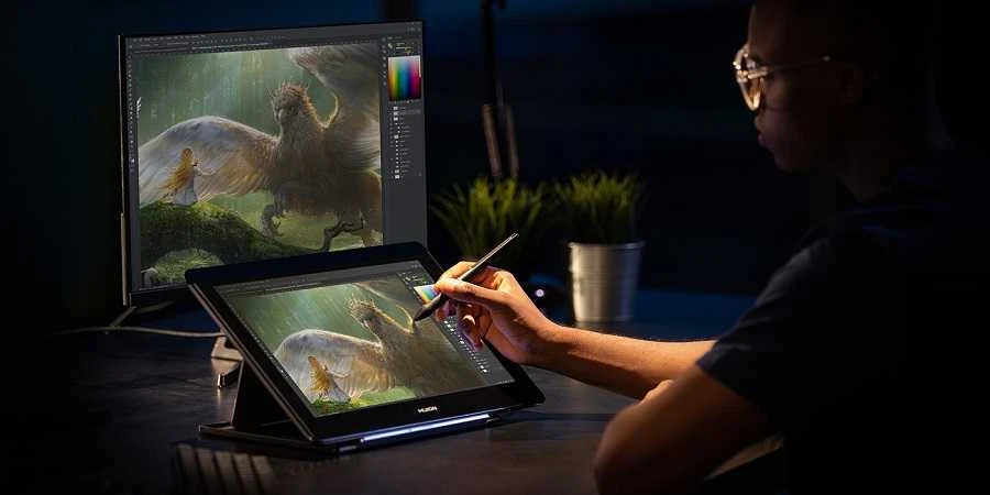 Grafinė planšetė HUION Kamvas Pro 16 (4K)