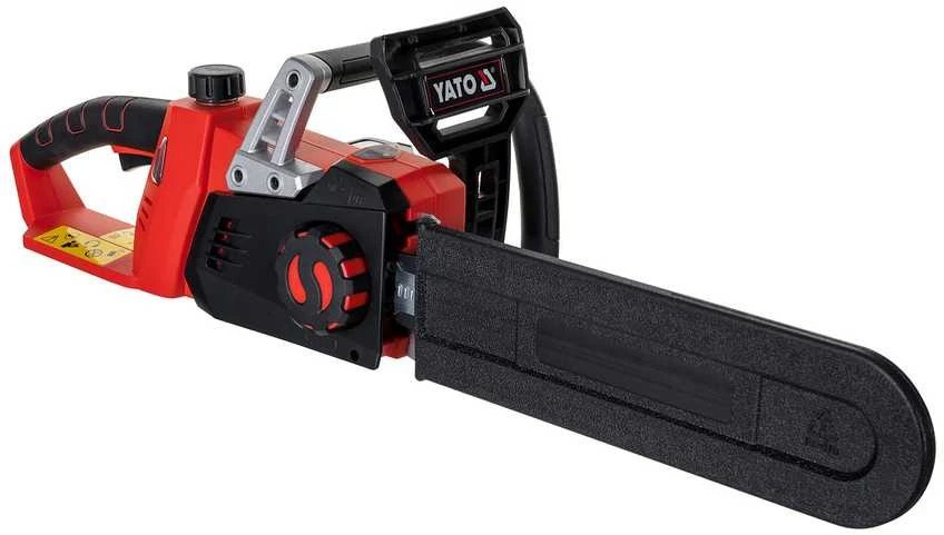 Grandininis pjūklas Yato YT-82813; 2x18 V; 34,5 cm juosta; (be akumuliatoriaus ir pakrovėjo)