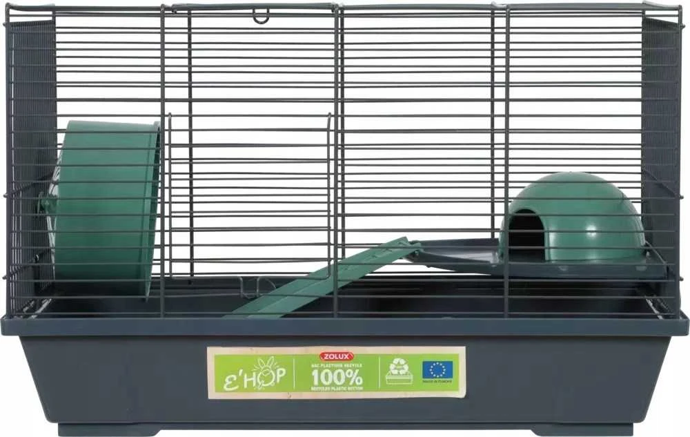 ZOLUX Cage EHOP for hamster 50 cm - žalias