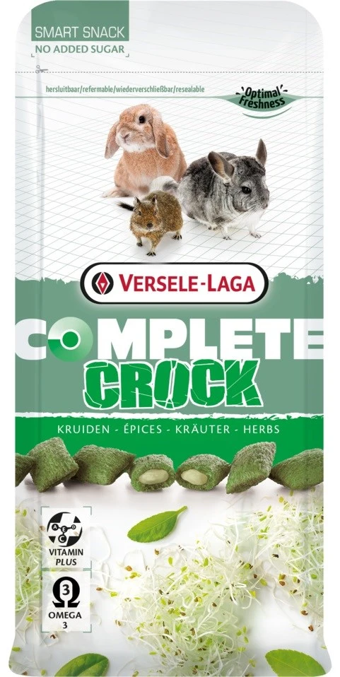 Versele Laga Bfb Plus Kft Complete Crock Herbs - graužikų skanėstas su žolelėmis 50 g 461486