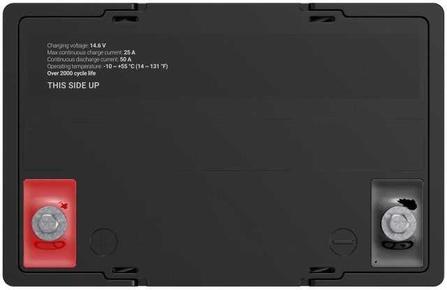 „Žalias Cell“ Žalias Cell LFPGC12V60AH UPS akumuliatorius ličio geležies fosfatas (LiFePO4) 12,8 V 60 Ah