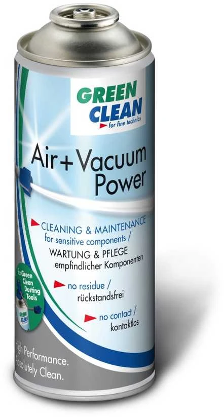 Green Clean Žalias Clean Compressed Air Duster - Žalioji Valymo Butla Oro Galia Sprendimas Pro 400 ml