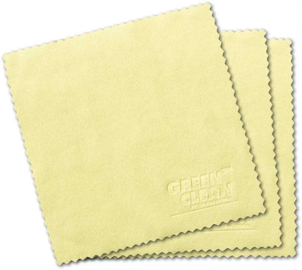 Green Clean Žalias Clean Valymo audinys - Žalias švarus šilkinis mikropluošto valiklis bespalvis