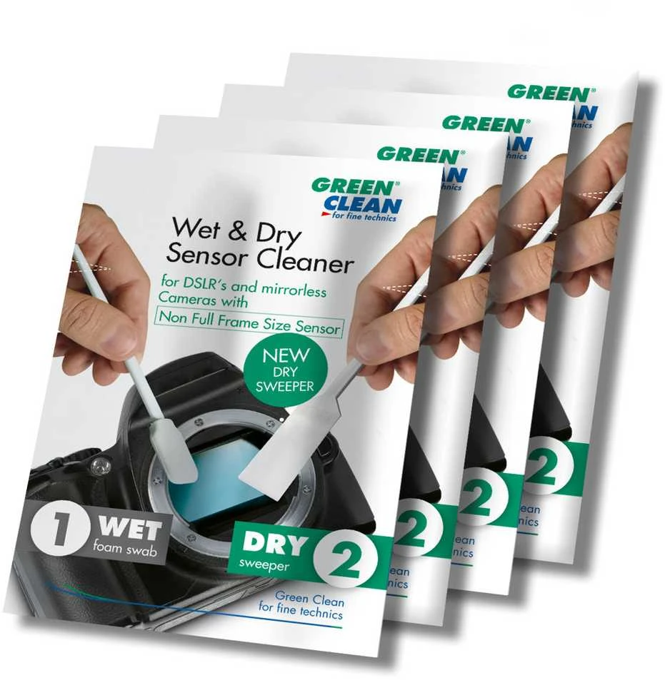 Valiklis Green Clean Žalias Clean 1x4 Žalias Clean Sensor-Cleaner šlapias + sausas ne pilno dydžio