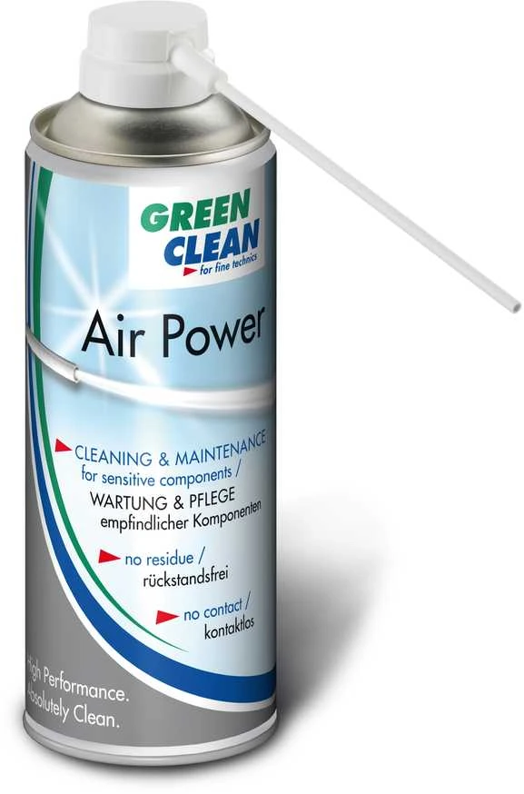 Valiklis Green Clean Žalias Clean Valymo priemonė - Žalias Clean Butla Air Power Solution 400ml