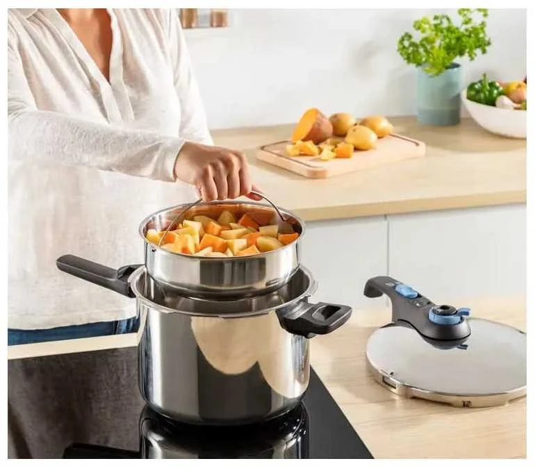 Tefal Secure Trendy P2580701 6 l sidabrinė