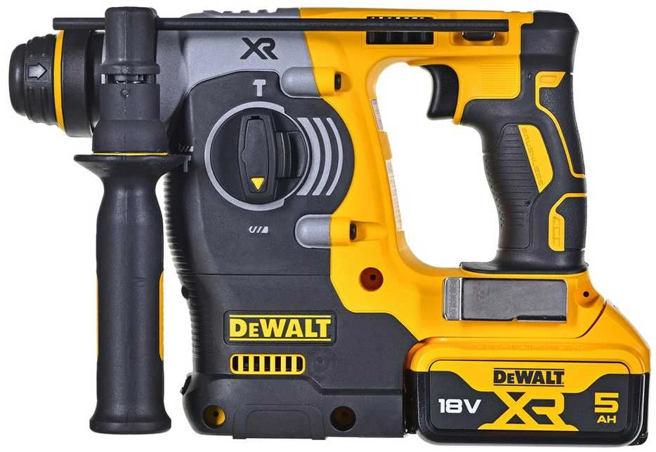 DEWALT akumuliatorinis perforatorius DCH273P2T SDS-PLUS, 18V, 2.1J, 2 x 5.0Ah, TSTAK