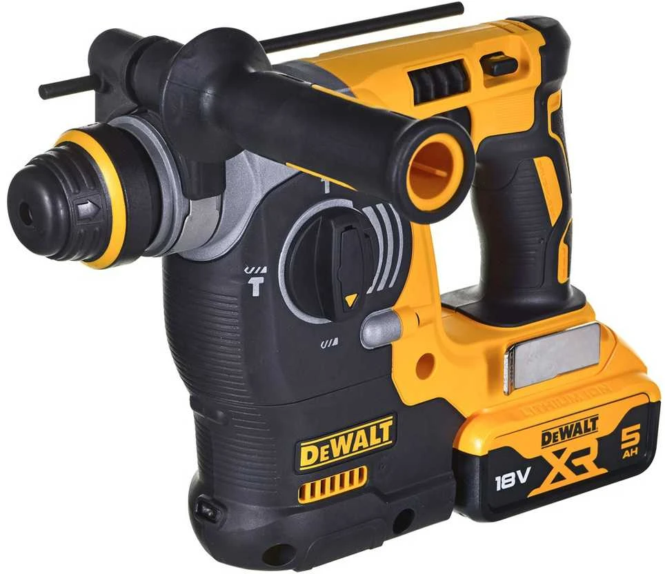 DEWALT akumuliatorinis perforatorius DCH273P2T SDS-PLUS, 18V, 2.1J, 2 x 5.0Ah, TSTAK
