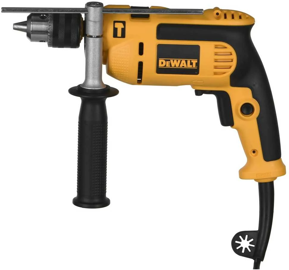 Gręžtuvas smūginis 650W 13mm D21710 DEWALT