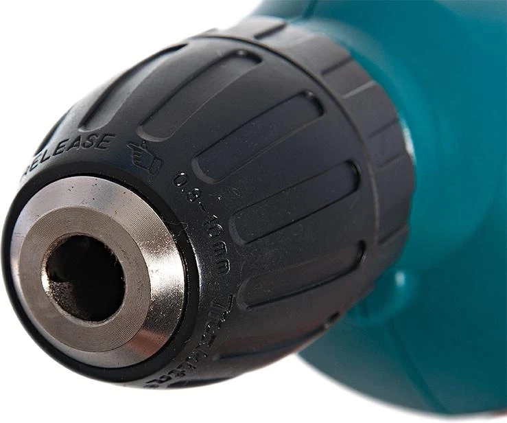 Makita 6413 Gręžtuvas, 450 W, 0-3400 min-1, ranka užveržiamas griebtuvas 10 mm, 1,3kg