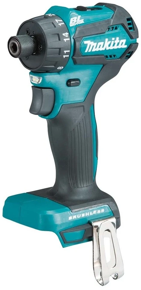 Gręžtuvas - MAKITA DDF083Z 18 V juodas, turkio spalvos