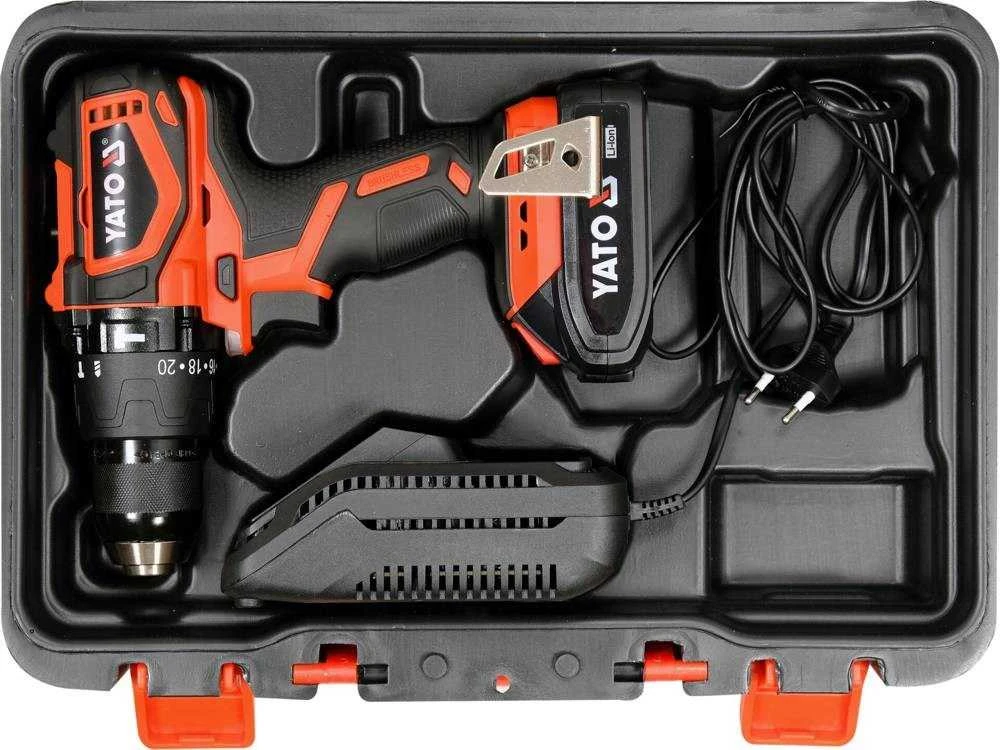 18V 42Nm 1x2,0Ah ličio jonų BEŠEPELIŲ GRĄŽAS YATO, YT-82796