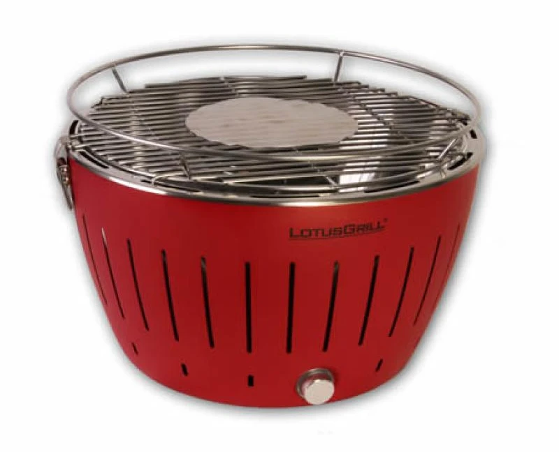 Grilis Lotusgrill G 340 Standard, G-RO-34P Charcoal, Raudonas (Blazing Raudona)