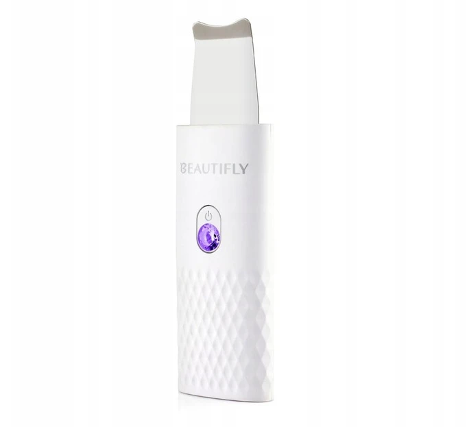 Grožio Prietaisas - Beautifly Peeling Scrub Mini, 25 kHz, 3 Režimai, Balta