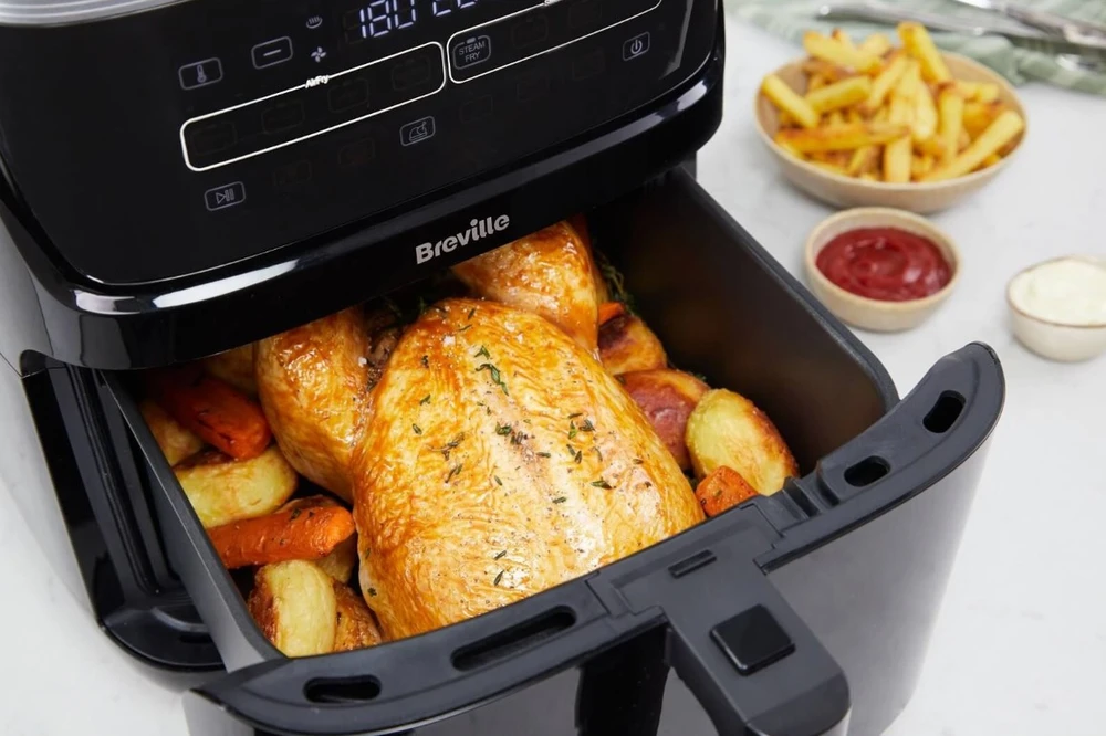 „Breville VDF133X“ be aliejaus garinė gruzdintuvė