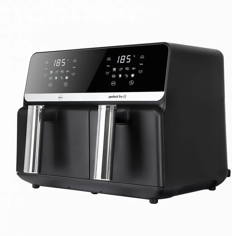 Gruzdintuvė Karšto oro fritiūrinė - ELDOM FR200 Fritela 9L, 8 Virimo Programos, LED Ekranas