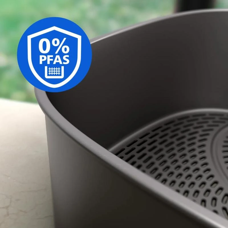 „Philips 5000 Steam Megabasket NA565/02“ oro gruzdintuvė, 9,5 l – nerūdijančio plieno