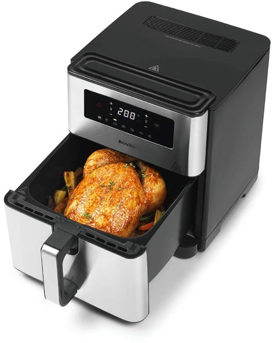 Gruzdintuvė Breville VDF131X Oro keptuvė be aliejaus