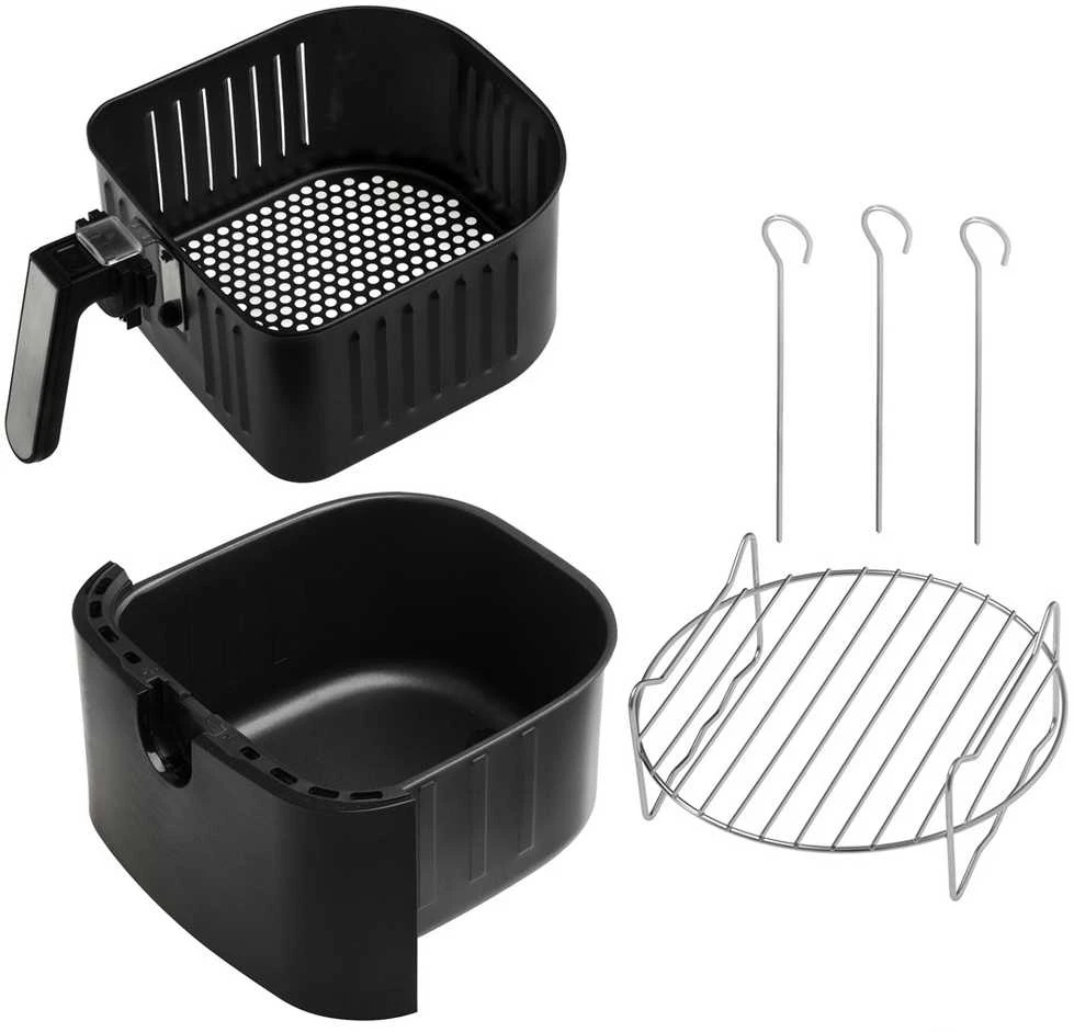 Gruzdintuvė Adler AD 6317 Air Fryer Oven, 12 programs, 5.5 L, Juodas