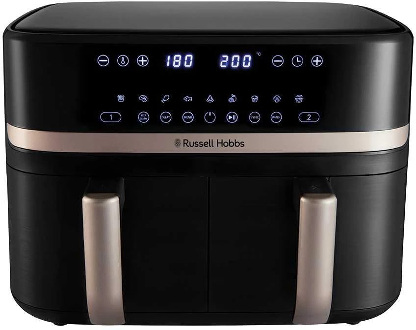 Russell Hobs Karšto oro gruzdintuvė Russell Hobbs Satisfry Air 9L Dual Basket, 27680-56