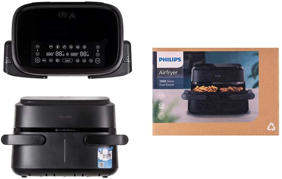 Gruzdintuvė Philips OVI 1000 NA150/00 Dual juoda