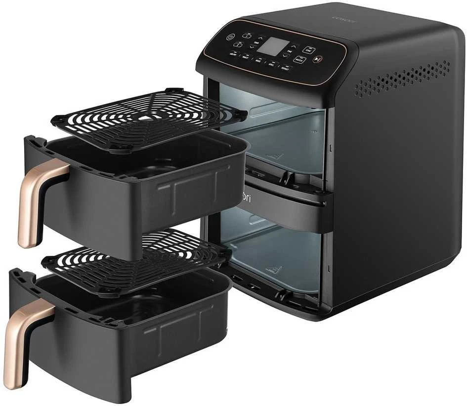 Gruzdintuvė Cosori Turbo Tower Compact CAF-DC861-CEUR 8,6 l juodas