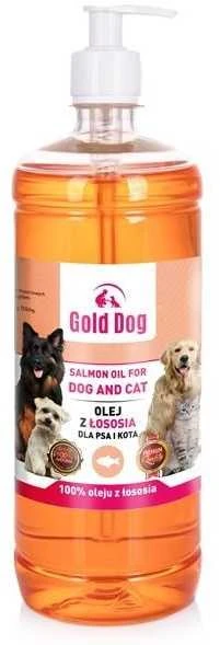 GOLD DOG - lašišų aliejus šunims ir katėms - 1 l