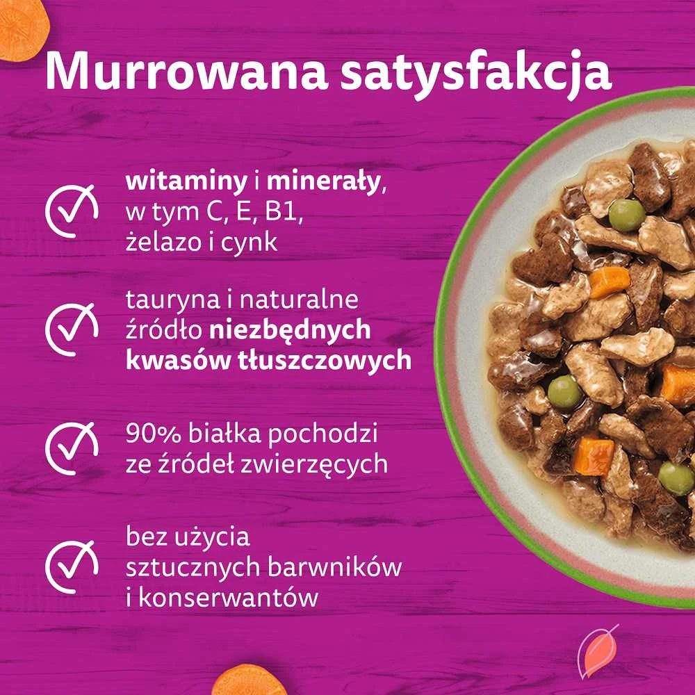 WHISKAS Adult Tasty Mix „Chef’s Choice“ 40×85 g pilnavertis šlapias maistas suaugusiems katėms padaže