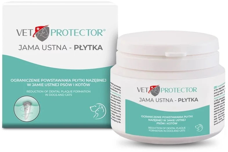 Vet Protector milteliai burnos higienai, 60g pakuotė