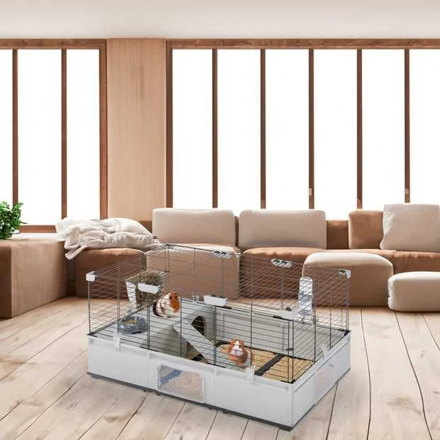 FERPLAST Modular 2 - narvas triušiui ir naminei jūrų kiaulytei - 109 x 72 x 56cm