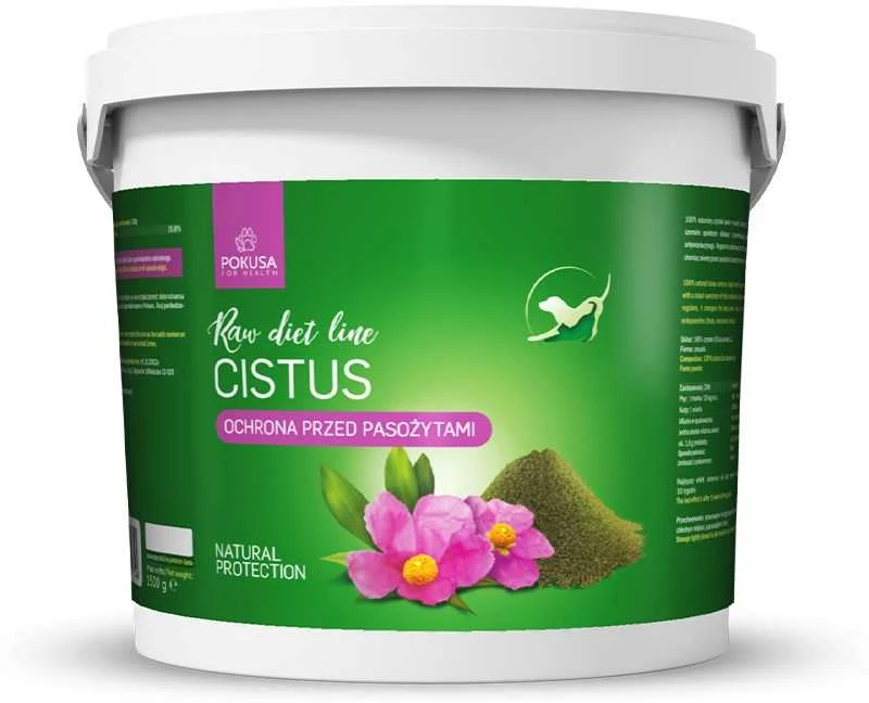Gyvūnų papildai - POKUSA RawDietLine Cistus 100g Be glitimo milteliai