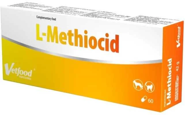 VETFOOD L-Methiocid – papildai šunims ir katėms – 60vnt.