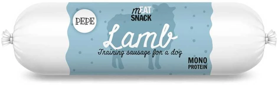 PAKA ZWIERZAKA Pepe Sausage Lamb - dog treat - 200g