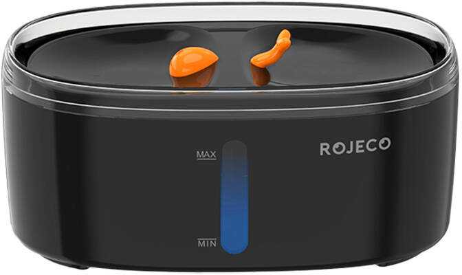 Vandens fontanas augintiniams Rojeco 2.5L (juodas)