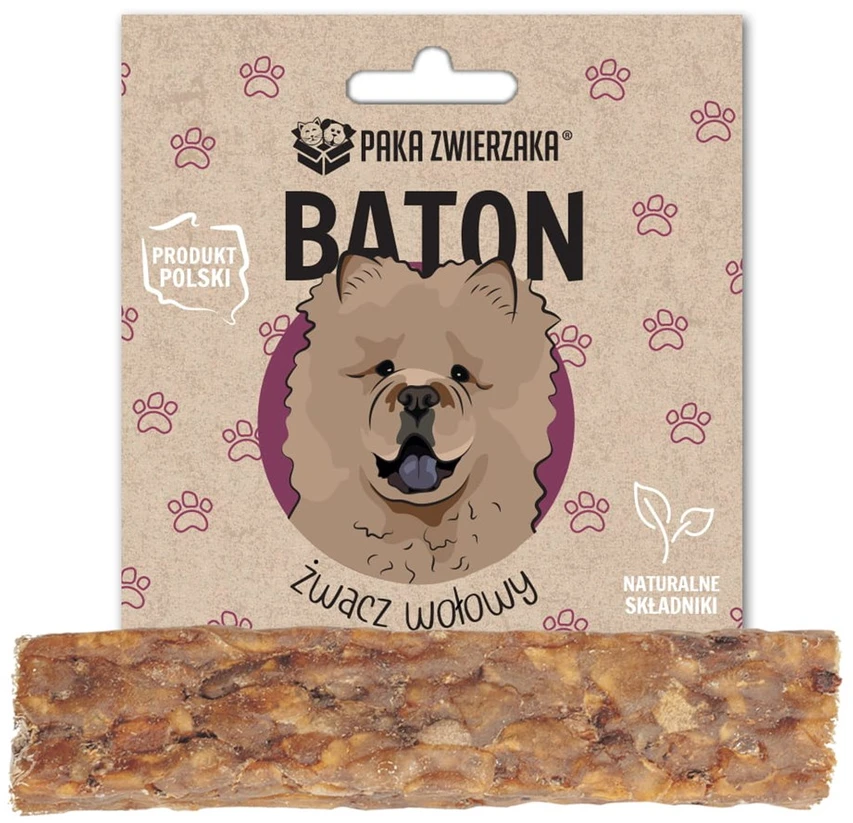 PAKA ZWIERZAKA Beef rumen Bar 12 cm - dog treat - 35g