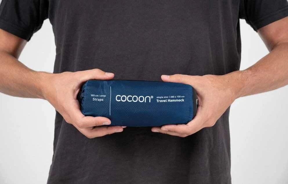 Hamakas Cocoon Travel Hammock Set Single - Mėlyna
