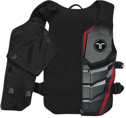 „bHaptics TactSuit Air Onyx“ liemenė su jutikliniais elementais