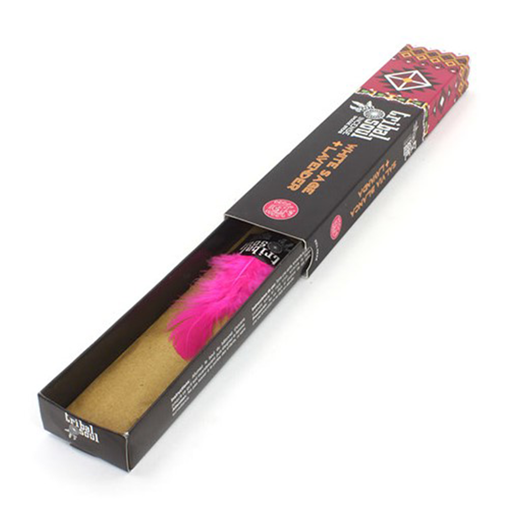 Hari Darshan Smilkalų lazdelės Baltas Sage Lavender, Tribal Soul, 15g