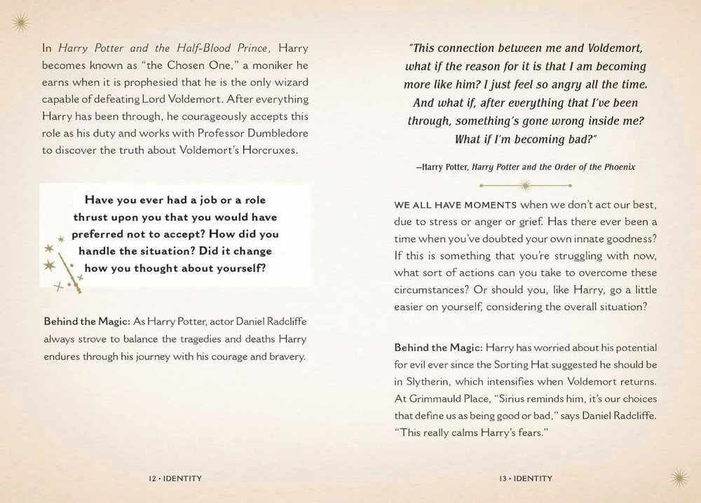 Harry Potter magical meditations kortos Insight Editions