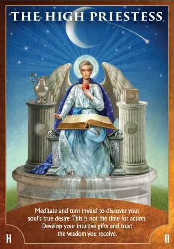 KNYGA Hay House Angel Wisdom Tarot Kortos
