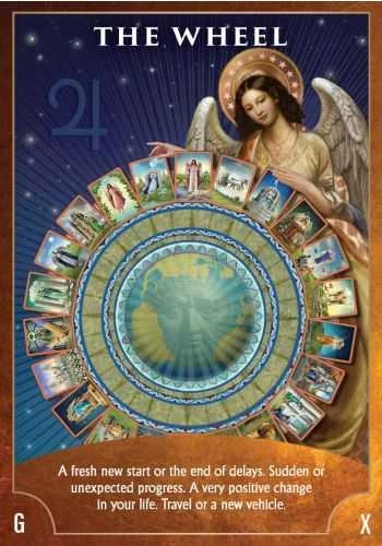 KNYGA Hay House Angel Wisdom Tarot Kortos