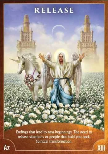 KNYGA Hay House Angel Wisdom Tarot Kortos